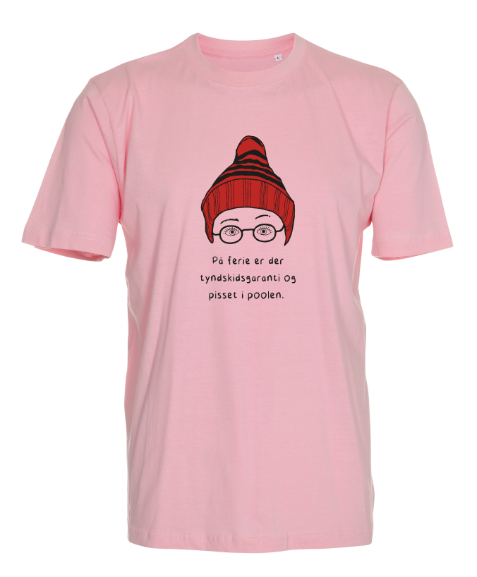HERRE T-SHIRT - TYNDSKIDSGARANTI PÅ FERIE │ Jeghedderpelle