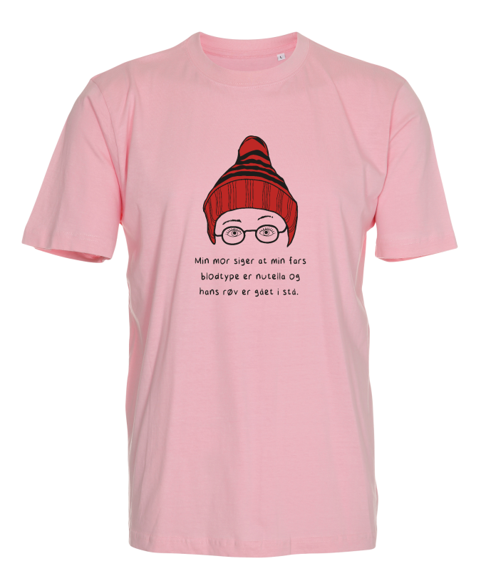 HERRE T-SHIRT - FARS BLODTYPE ER NUTELLA Pelle