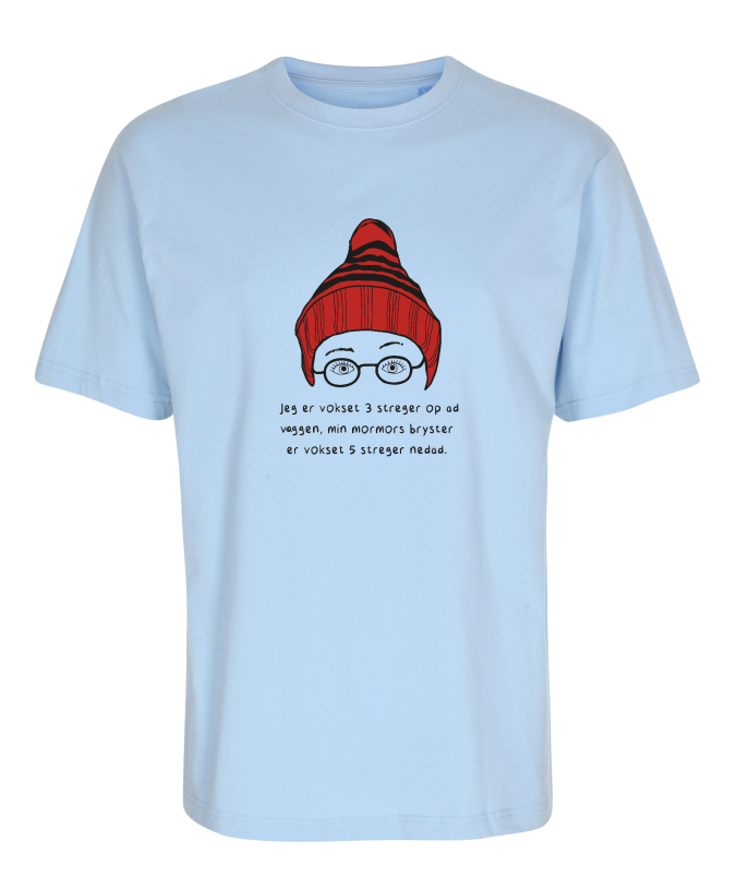 HERRE T-SHIRT - JEG ER VOKSET TRE STREGER Pelle