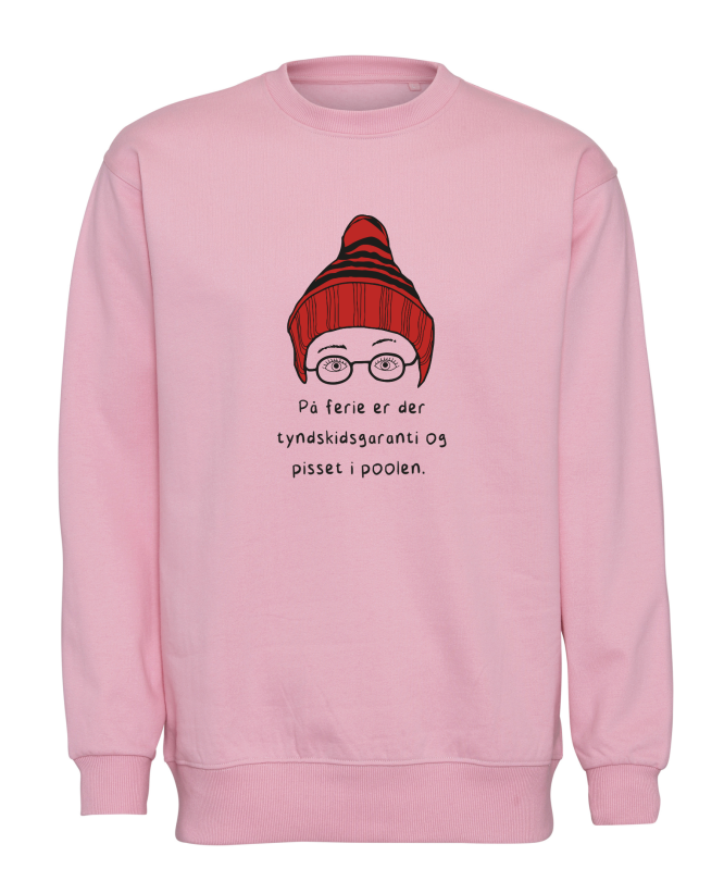 SWEATSHIRT - TYNDSKIDSGARANTI PÅ FERIE Pelle