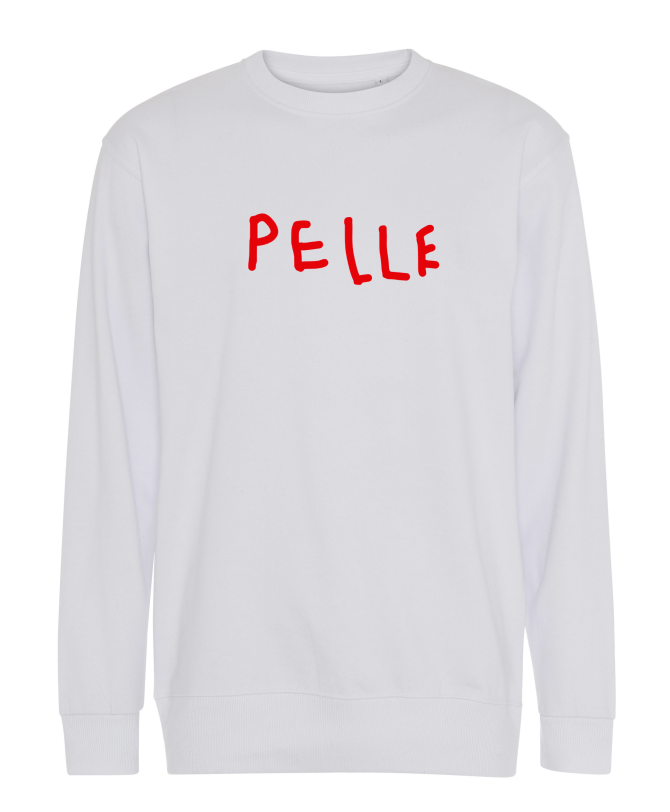 SWEATSHIRT - PELLE TEKST Pelle