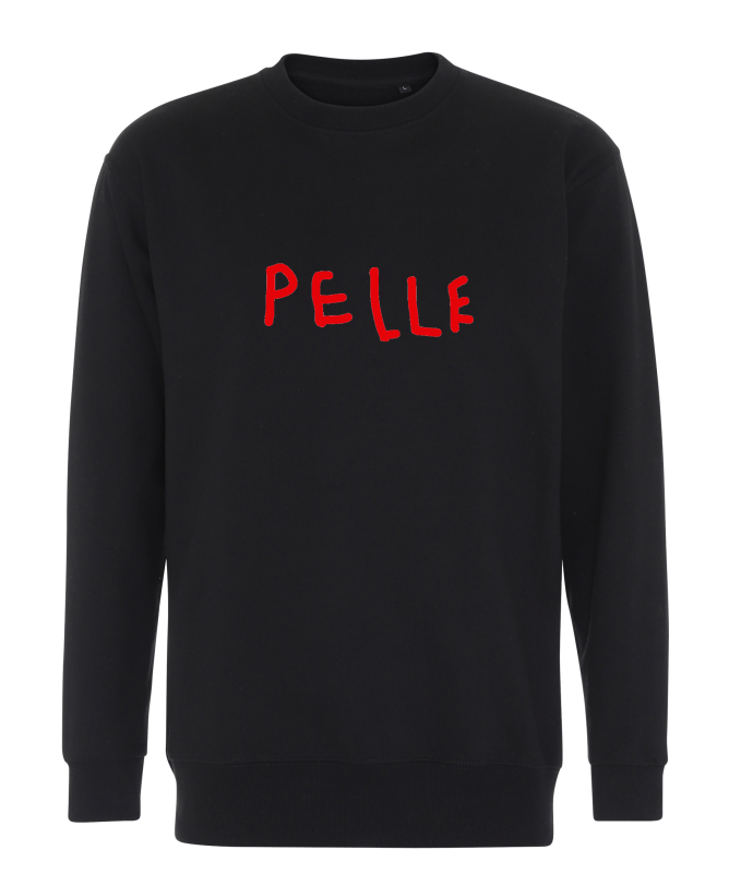 SWEATSHIRT - PELLE TEKST Pelle