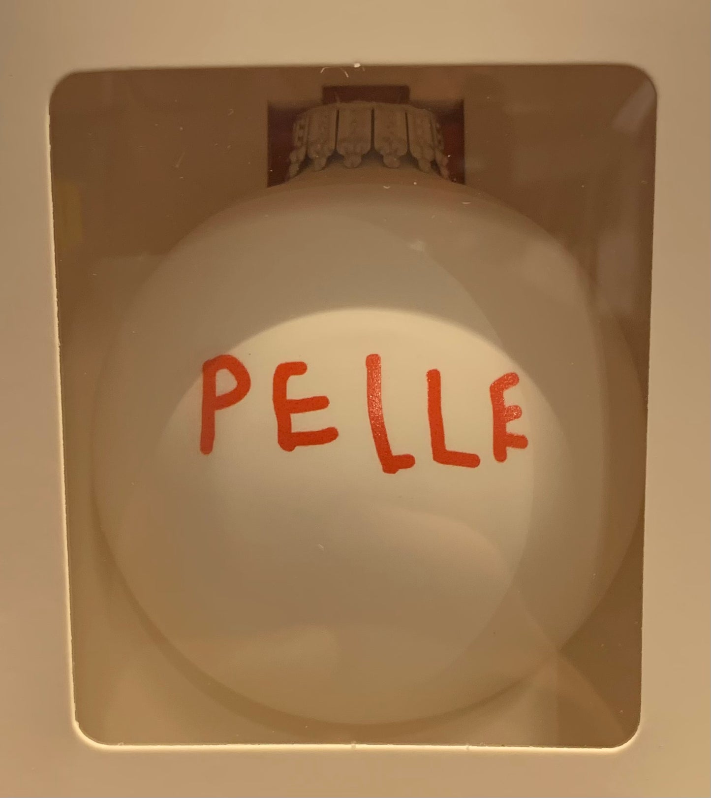 JULEKUGLE - PELLE Pelle